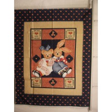 Bear & Bunny - Navy